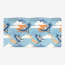Bold Oriental Style Secretary Birds Playmat