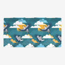 Bold Oriental Style Secretary Birds Playmat