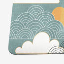 Bold Oriental Style Secretary Birds Playmat