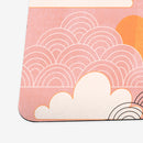 Bold Oriental Style Secretary Birds Playmat