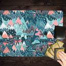 Maximalist Mountain Maze Playmat