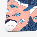 Sharks and Fish Playmat