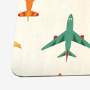 Vintage Airplanes Playmat