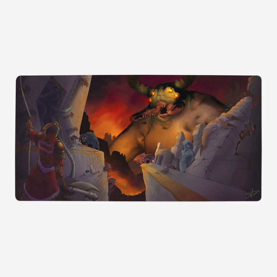 Into The City Of Beasts Oversized Playmat