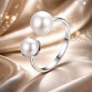 925 Sterling Silver Adjustable Rings for Women