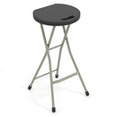 Portable Folding Stool 28 Inch - 330 lbs Capacity (2 Pack)