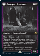 Graveyard Trespasser // Graveyard Glutton (DBL-104) - Innistrad: Double Feature: (Double Faced Transform) Foil