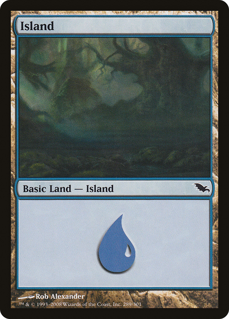 Island (SHM-289) - Shadowmoor Foil