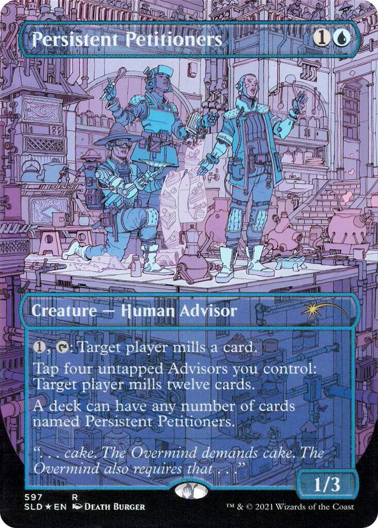 Persistent Petitioners (SLD-597) - Secret Lair Drop (Borderless) Foil