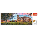 Panorama 1000 Piece Jigsaw Puzzles, Colosseum at Dawn Puzzle, Rome, Italy and the Colosseum, Adult Puzzles, Trefl 29030