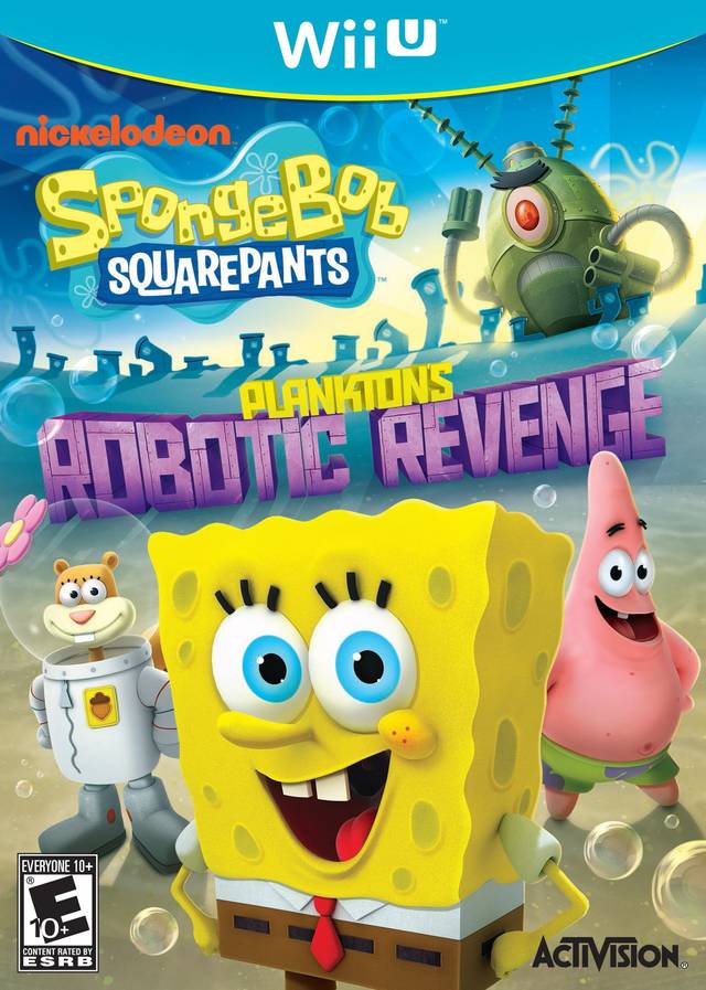 Spongebob Squarepants Plankton's Robotic Revenge (Nintendo WiiU)