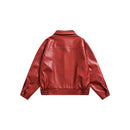 Cool Cropped Leather Jacket