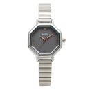 Shaped Woven Mesh Belt Women's Watch