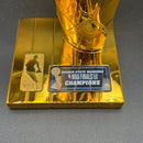 Kevin Durant Signed 12" Replica Larry O'Brien Trophy BAS Golden State Warriors
