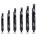 Flip adapter ring mirror
