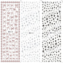 Watermark sticker decal nail sticker