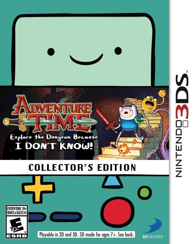 Adventure Time: Explore the Dungeon Because I Dont Know Collector's Edition (Nintendo 3DS)