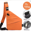 Men's Lightweight Nylon Crossbody Bag