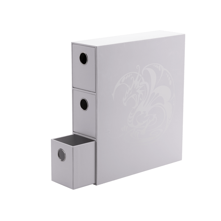 Dragon Shield: Fortress Card Drawers - White