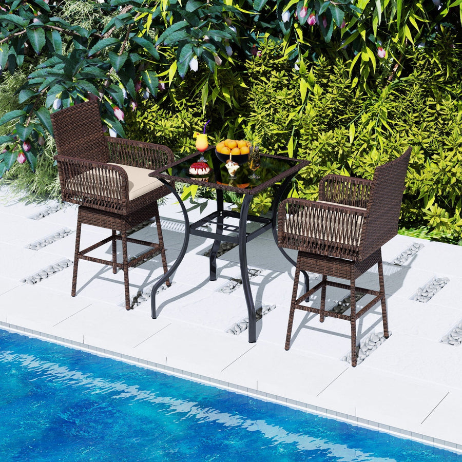 360° Swivel Bar Stool 29