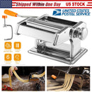 Pasta Maker Roller Machine Fettuccine Noodle Maker 9 Thickness Settings Stainless Steel