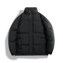Solid-color Womens Windproof And Warm Jacket