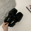 Chunky Platform Suede Casual Women Shoes