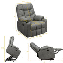 Electric Power Lift Recliner Massage Sofa