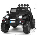 12V Kids Ride On Truck with Remote Control and Double Magnetic Door