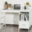 47.5 Inch Modern Home Computer Desk with 2 Storage Drawers