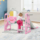 3 in 1 Toddler Climber and Swing Set Slide Playset