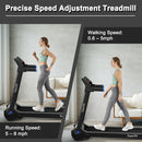 3HP Electric Folding Treadmill with Bluetooth Speaker