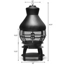 Patio Wood Burning Chimneys Fireplace