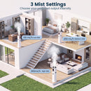 Cool Mist Humidifier 2.4 Gal with Remote Control