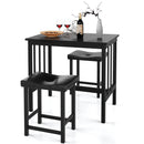 3 Pieces Modern Counter Height Dining Set