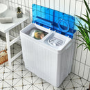 26 Pound Portable Semi-automatic Washing Machine with Built-in Drain Pump