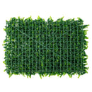 12 Pieces 16 x 24 Inch Artificial Eucalyptus Hedge Plant Privacy Fence Panels