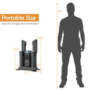 Electric Shoe Boot Dryer 4 Shoes with 180 Mins Timer Ozone Disinfection