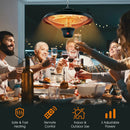 1500W Electric Hanging Ceiling Mounted Infrared Heater with Remote Control