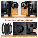 2.6 Gal Insulated Beverage Dispenser with Handles and Two-Stage Faucet
