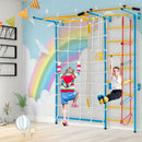 Plastic Kitchen Pantry with 4 Adjustable Shelves and Single Door for Living Room and Kitchen
