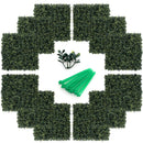 12 Pieces Artificial Peanut Leaf Hedges Panels