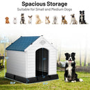 Indoor/Outdoor Waterproof Plastic Dog House Pet Puppy Shelter
