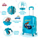 2 PCS Kid Luggage Set With Spinner Wheels for Children Boys Girls