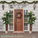 2 Pack Artificial Palm Tree 6.3 ft Tall with Adjustable Leaves