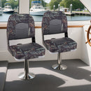 2-Pack Boat Seats with Thick Sponge Padding