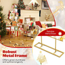 Christmas Tree Photo Holder with 36 Clips - 2 Pack Set