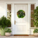 2 Pack Square Framed Artificial Foliage Wall Art