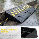 2 Pcs Driveway Threshold Ramps with 5/6 Inch Rise for Medium Trucks