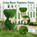 2 Pieces Teddy Bear Topiary Trees Sun